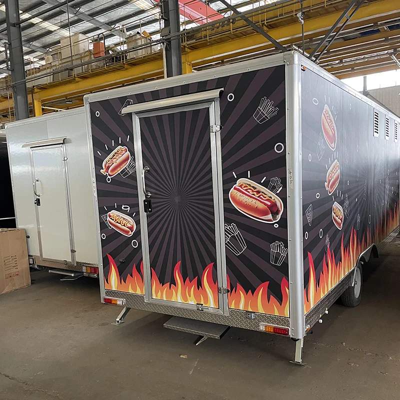 Food Truck Trailer With Pizza Oven Food Truck With Full Kitchen