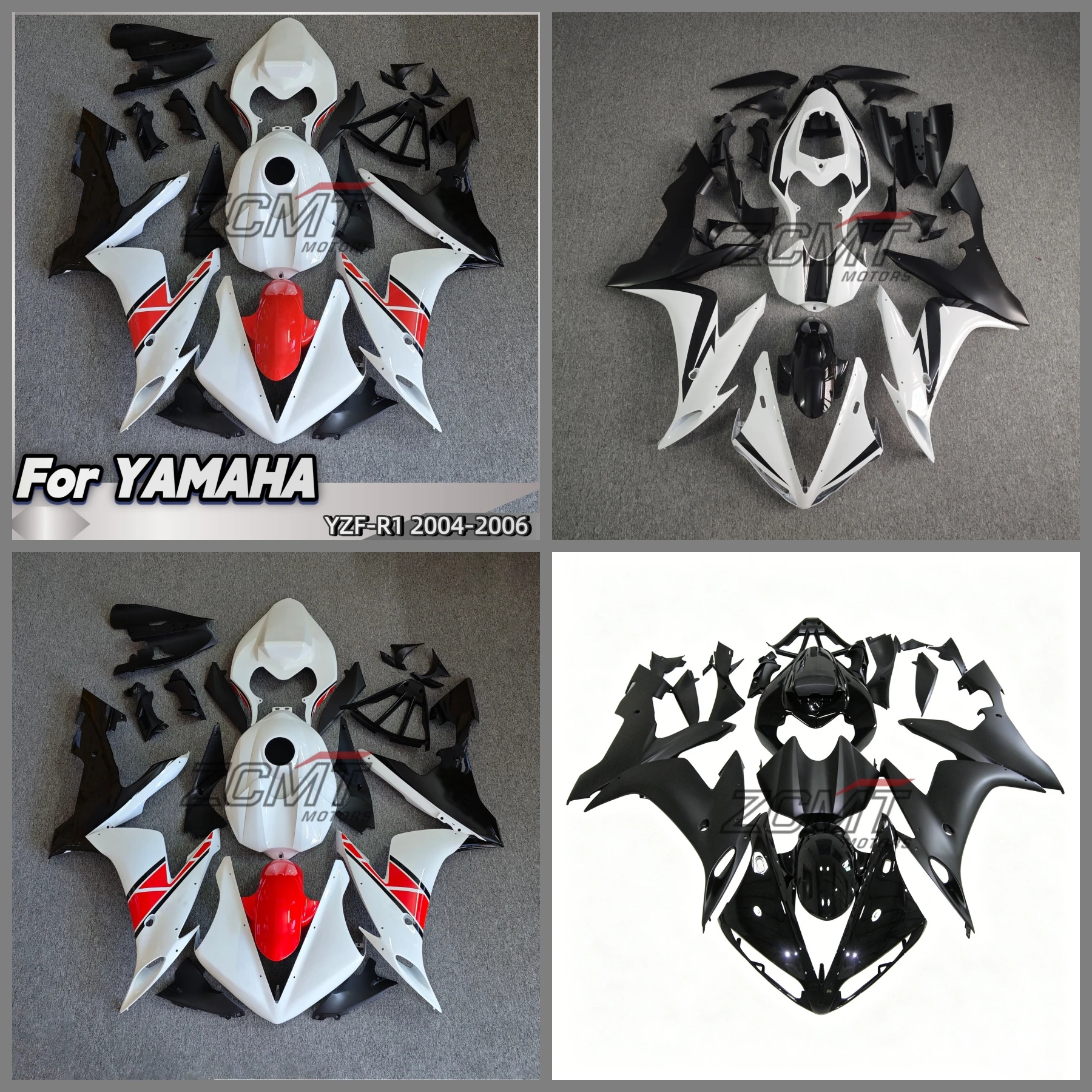 Fender Frame Cover Fuel Tank Guard Side Panel Fairing Kit Motorcycle For YAMAHA R1 R1M 2004 2005 2006