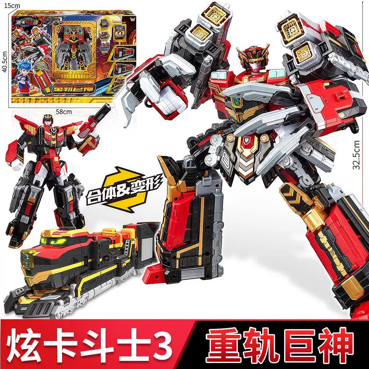 Rebuild the Red Soul King, multiple form-shifting robots, genuine high-quality product image 3