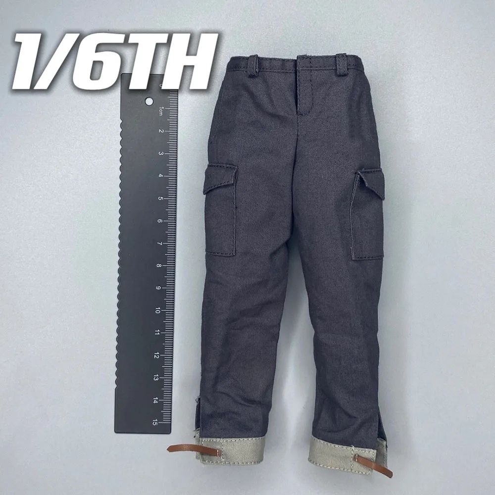 

1/6 VINYL STUDIO-002 Black Caesar Extreme Killer Uncle Pull Male Pant Trousers Sweater Tops Model Fit 12" Action Figure Collect