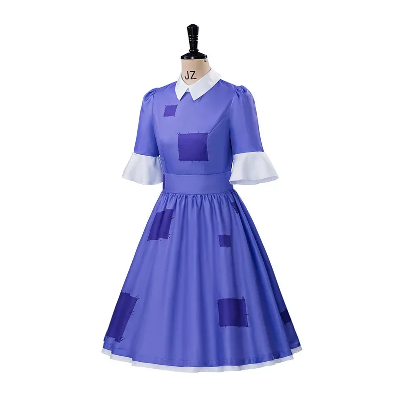 

NewCartoon Amazing Ragatha Digital Circus Cosplay Costume For Adult Women Girls Dresses Headband Outfits Halloween Carnival cos2