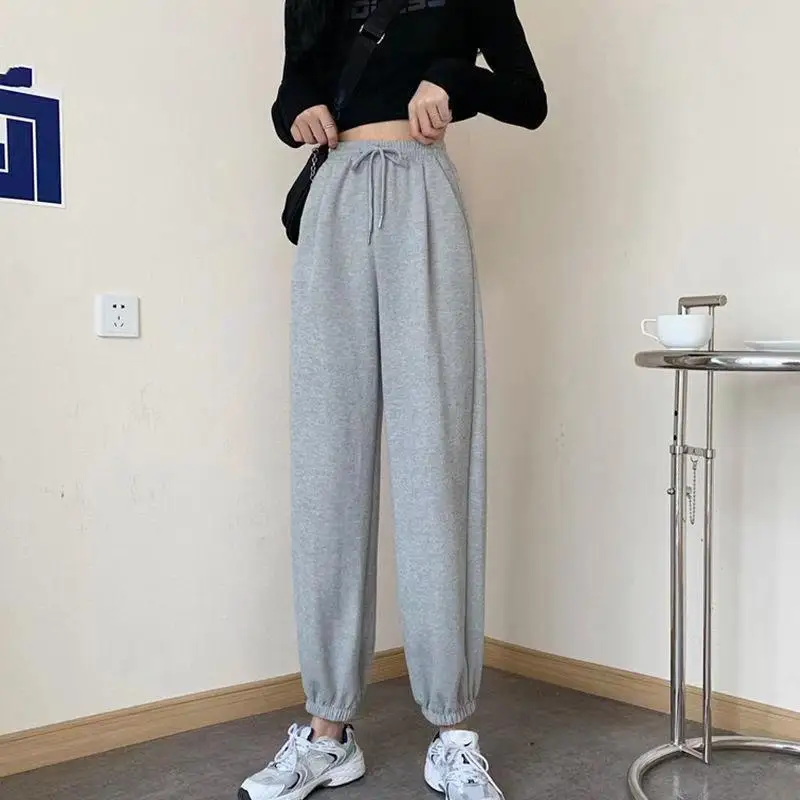 2024 Joggers Sports Hip Hop Running Pants Casual Women Lady Girls Sweatpants Comfortable Oversized Female Streetwear Trousers