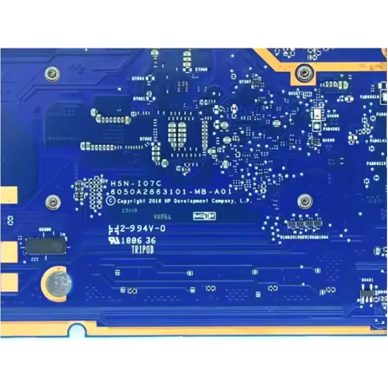 923768-601 923768-001 923768-501 6050A2863101-MB-A01 Pour carte mère d'ordinateur portable HP X2 1012 G2 SR342 I5-7200U CPU 8GB RAM