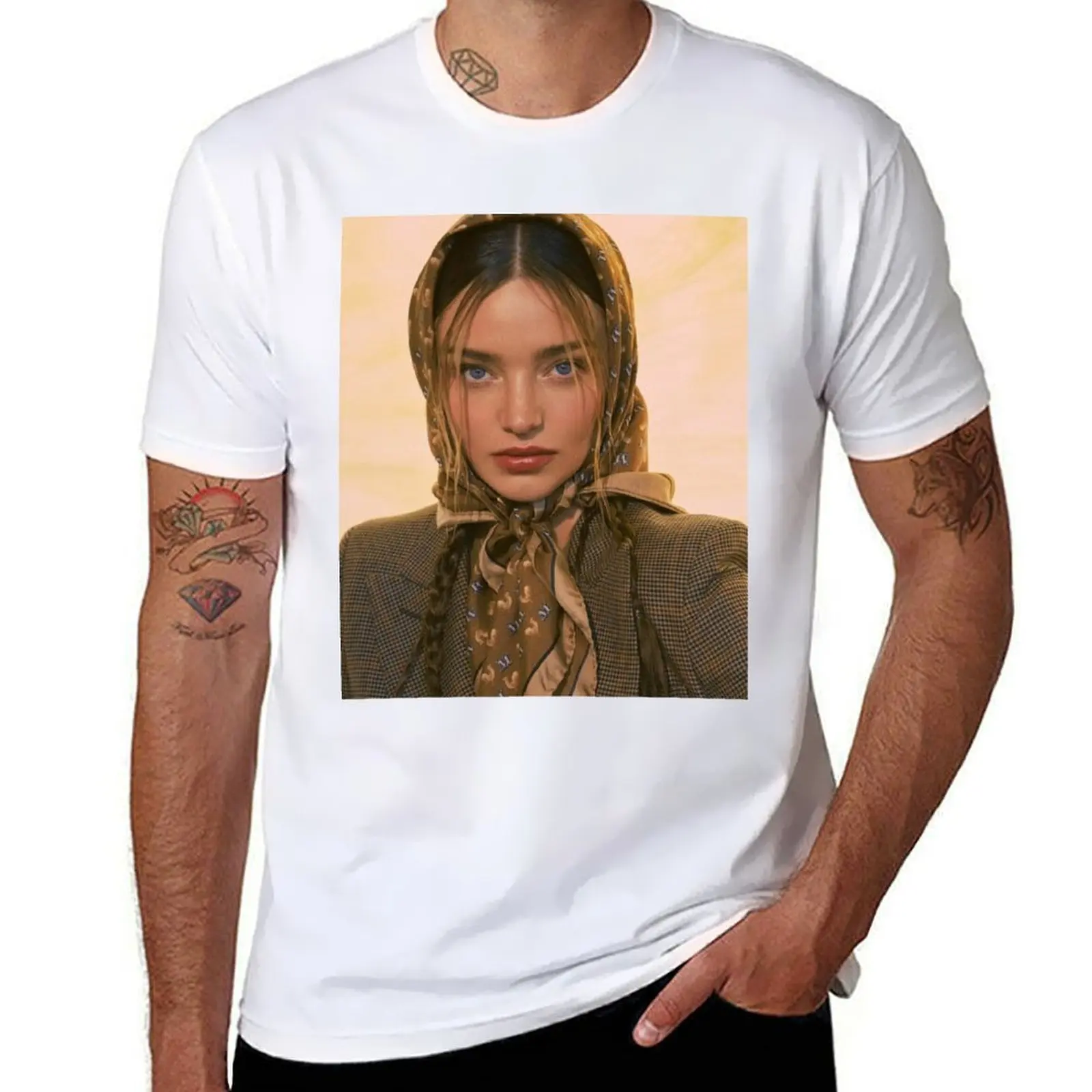 

Miranda Kerr T-Shirt t shirts for man pack white man t shirts graphic T-Shirt