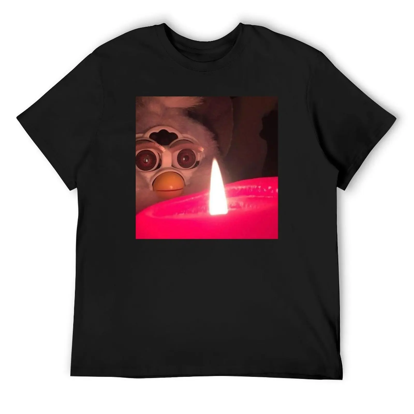 

Cursed Furby T-Shirt plus sizes sports fans Anime t-shirt mens graphic t-shirts funny