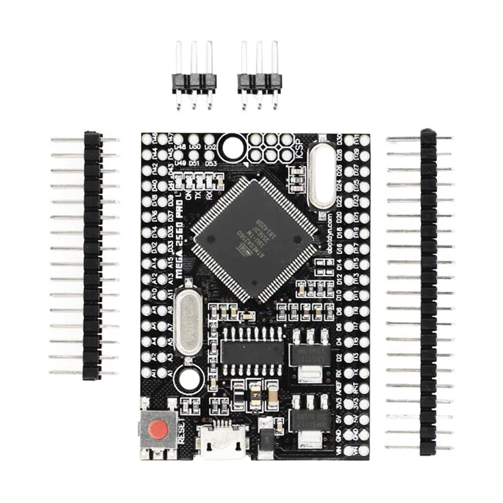 Mega2560 Pro Electronic Development Board Embed CH340G/ATmega2560 Module Board Compatible with Mega 2560