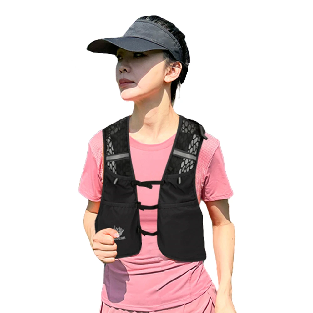 

Hydration Running Vest Breathable Lightweight Running Vest Reflective Water Bladder Daypack for Hiking Trail Running