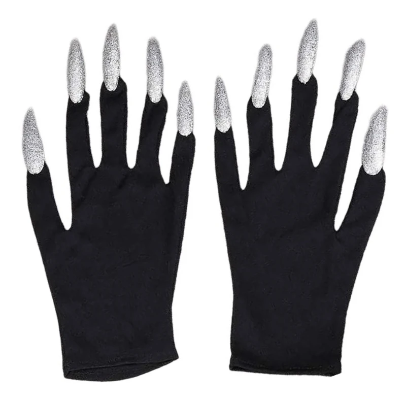 Halloween Horrific Demons Gloves Adults Teens Gloves Funny Fancy Dress Mittens image 3