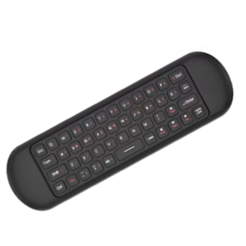 A92Z Mode Ganda Nirkabel BT5.2 Mouse Udara Remote Control Giroskop Backlit Keyboard Mini 7 Warna Lampu Latar