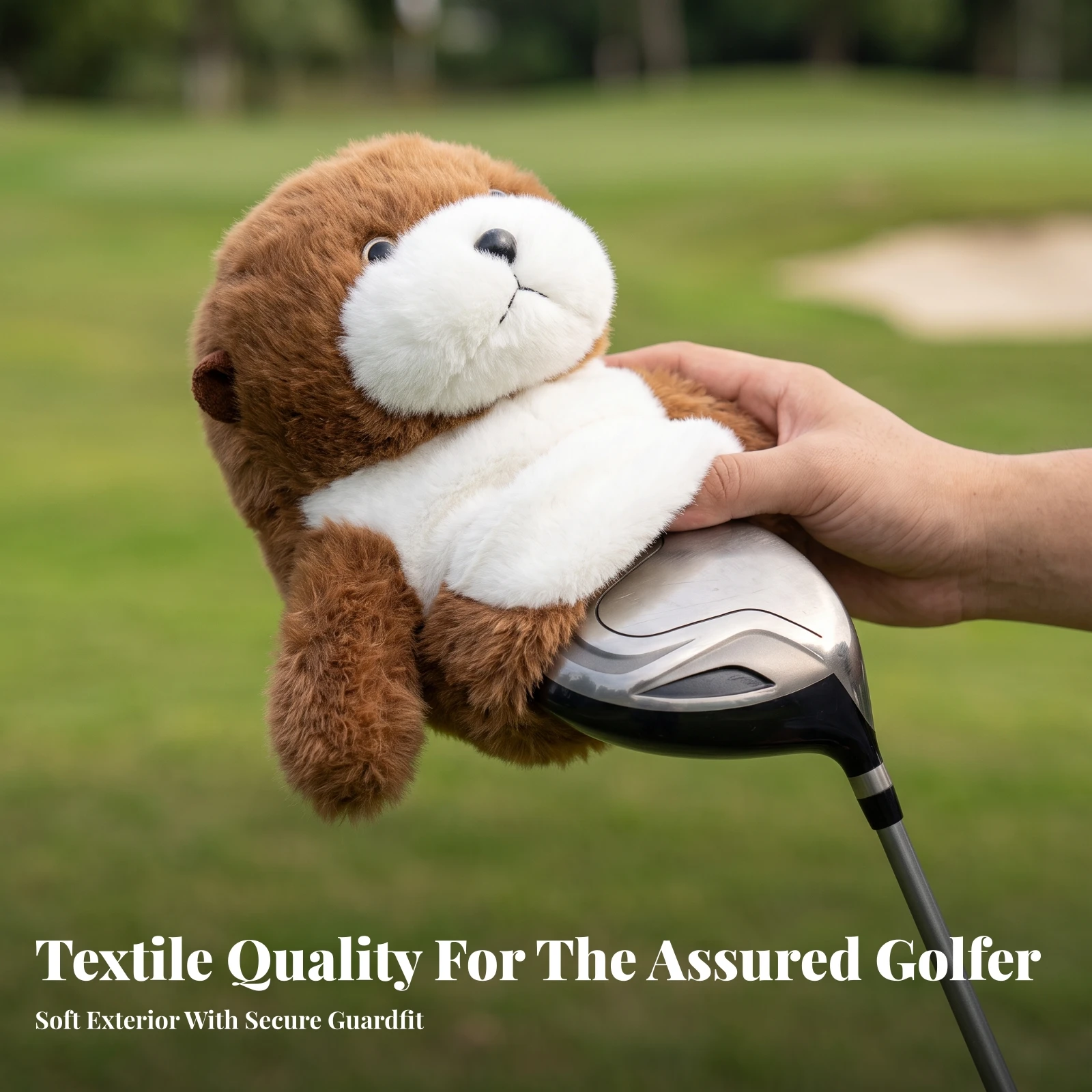 Sloth Golf Club Cover Funny Sloth Golf Headcover Accessory Playful Charming for Golfers view 3