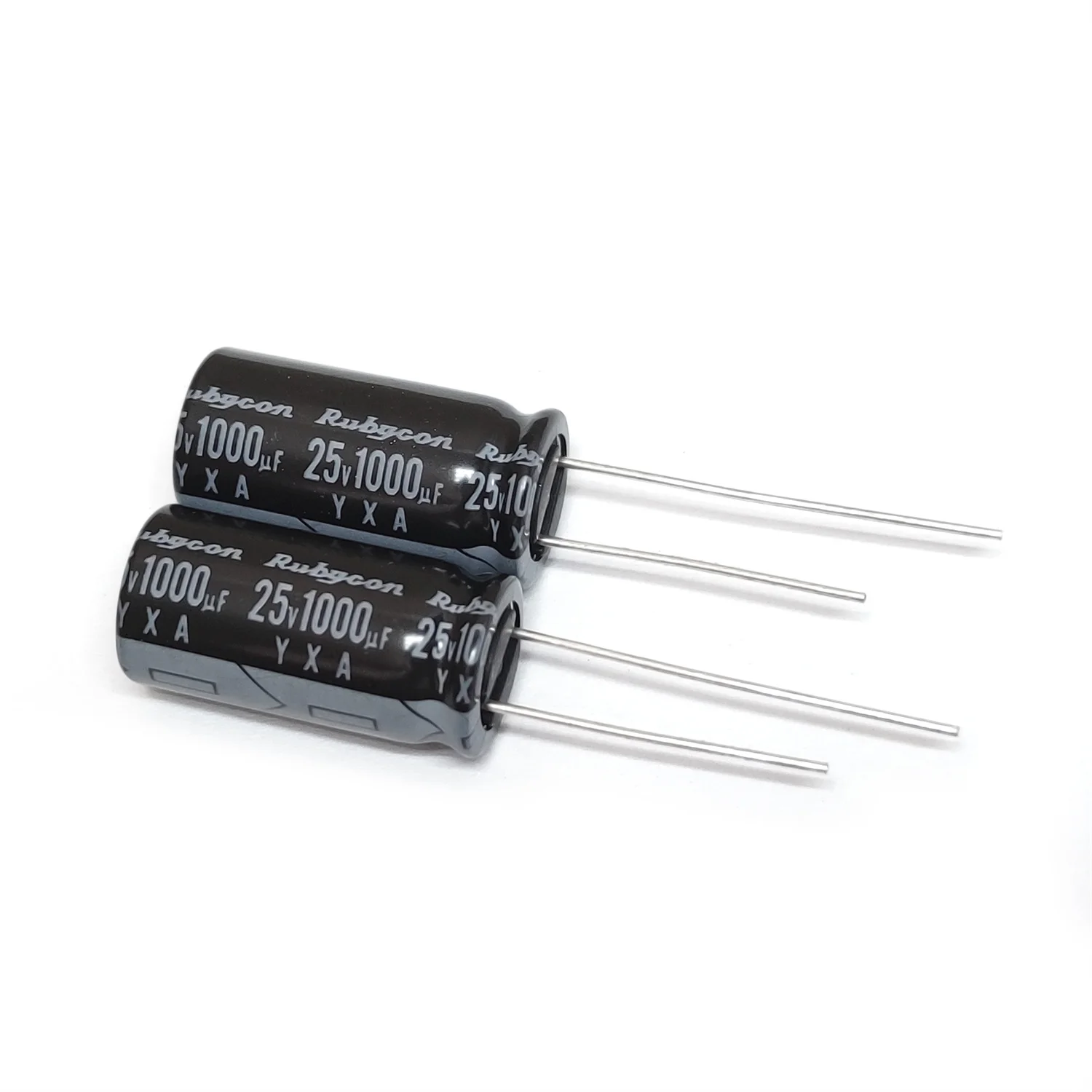 

10PCS 25V1000UF YXA 10X20mm RUBYCON Long Life Original New Low Impedance Aluminum Electrolytic Capacitor 25YXA1000MEFC10X20