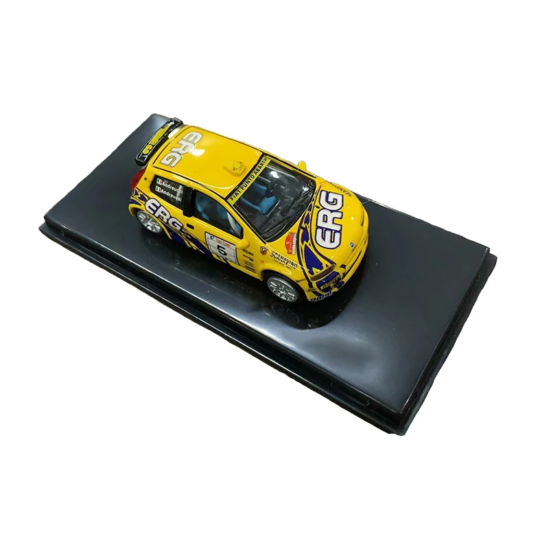 1:87 Simulated Model Cars For Punto Rally (2003) Racing Limited Edition Resin Classic Car Model For Collection Decoration Toy