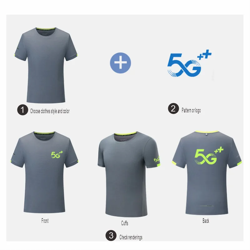 Quick-drying T-shirt Summer Men/Women Breathable Run Sports Tops Skin-friendly and Comfortable Gym T-shirts Custom LOGO Print