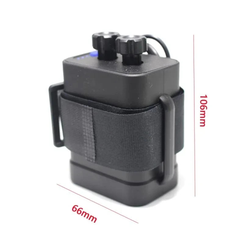 Waterproof Big-capacity Power bank Case 4.2V 5V 8.4V 12V 2A 18650*6 USB DC Battery Pack for Outdoor Portable Battery