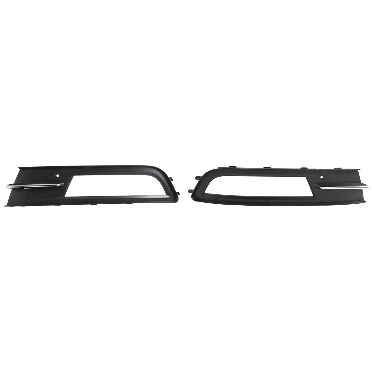 

1Pair Car Front Bumper Ventilation Grille Fog Light Frame (LH+RH) 3G0853665 3G0853666 for VW PASSAT B8