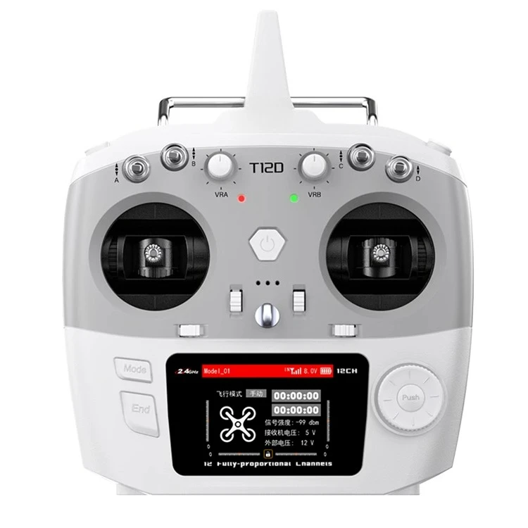 

12-канальный симулятор модели дрона ELRS, подходящий для дистанционного управления Ledi T12D