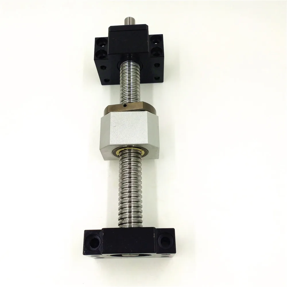 

16mm Diameter 5mm Pitch SFU 1605 Ball Screw 1605 With Support Unit FF12 FK12