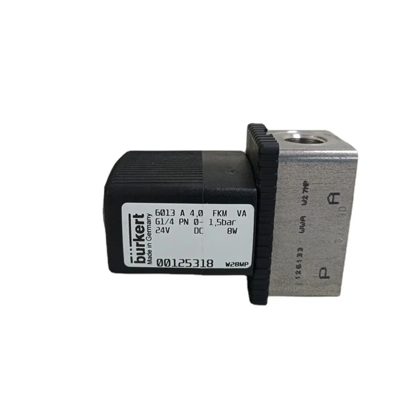 6013 Direct Acting Solenoid Valve G1/4 Inch * 2/2 Normally Closed, FKM Sealed, 316 Valve Body, 24VDC Tools