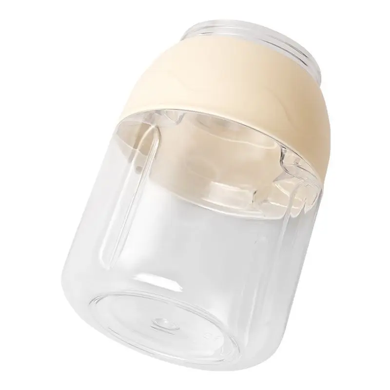 B84B-Juicer Cup For Making Milkshakes And Smoothies, Large Capacity With Straw Ton Cup Portable Cordless Crushed Ice A