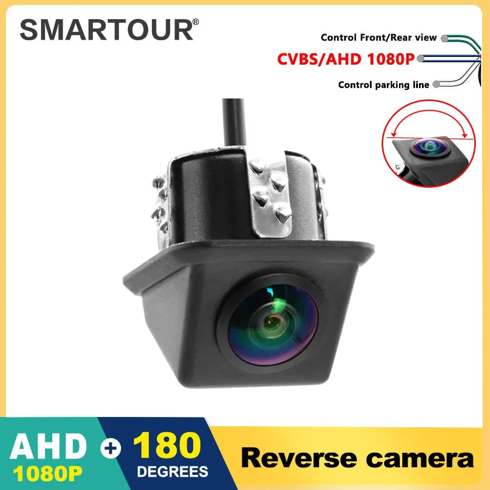 Wide Angle AHD 1080P Car Rearview Camera Rear View Video Vehicle Camera Backup Reverse Camera Night Vision Parking Camera NTSC