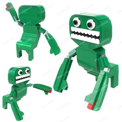 Green Big Guy Monster Building Block Assemble Figures Horror Kindergarten Mutations War Series Scenes Model Child Gifts Boy Toys