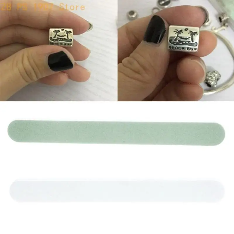 10 Pcs/set Jewelry Polishing Strip Double-Sided Polishing Sticks for Gold Brass 55KA