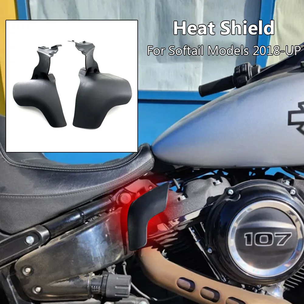 2018-2024 Mid-Frame Air Deflector Heat Shields Covers For Harley Motorcycle Softail Breakout Street Bob Fat Bob Low Rider FXBR