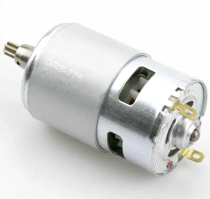 

RS775 Motor 12-24V 7 Teeth Gear 7500-15000r 4A For Cordless Charge Drill Screwdriver