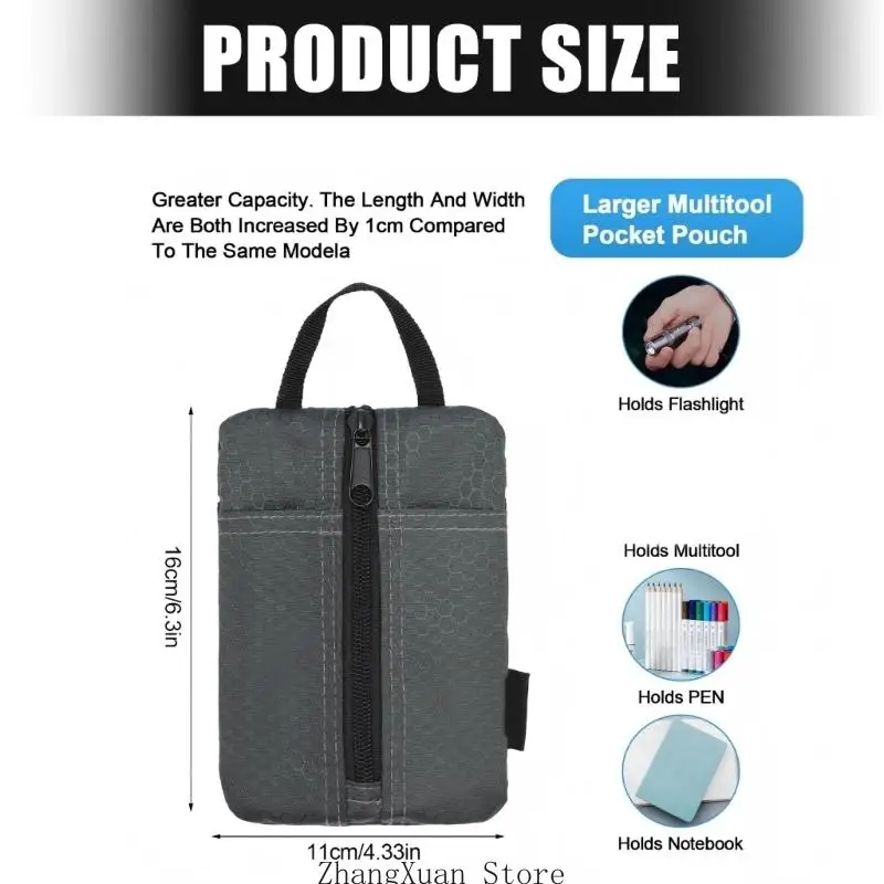 Vordertaschen-Organizer für Reisen und tägliche Taschenaufbewahrung, 3 x – Detail 6