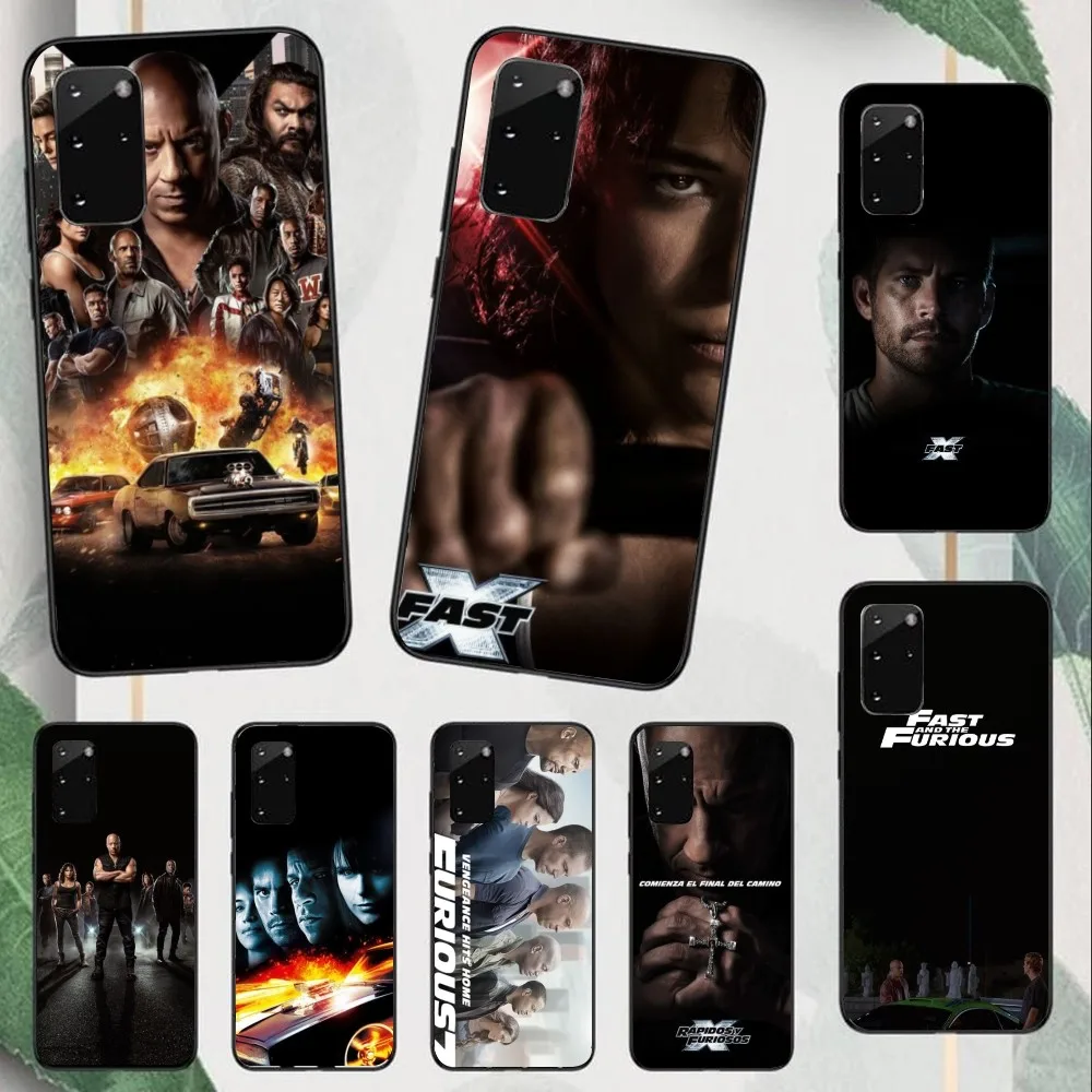 Fast Furious Mobile Cell Phone Case for Samsung Note 9 10 20 Plus Pro Ultra J6 J5 J7 J8 Black Soft Phone Cover Funda