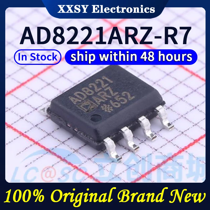 AD8221ARZ-R7 SOP8 AD8221 Alta calidad 100% Original Nuevo