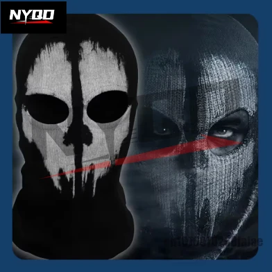 

Motorcycle Helmet Unisex Cotton Ghost Skull Mask Skull Ski Headwear Scarf Hood Suitable for Outdoor Motorcycle Warmth