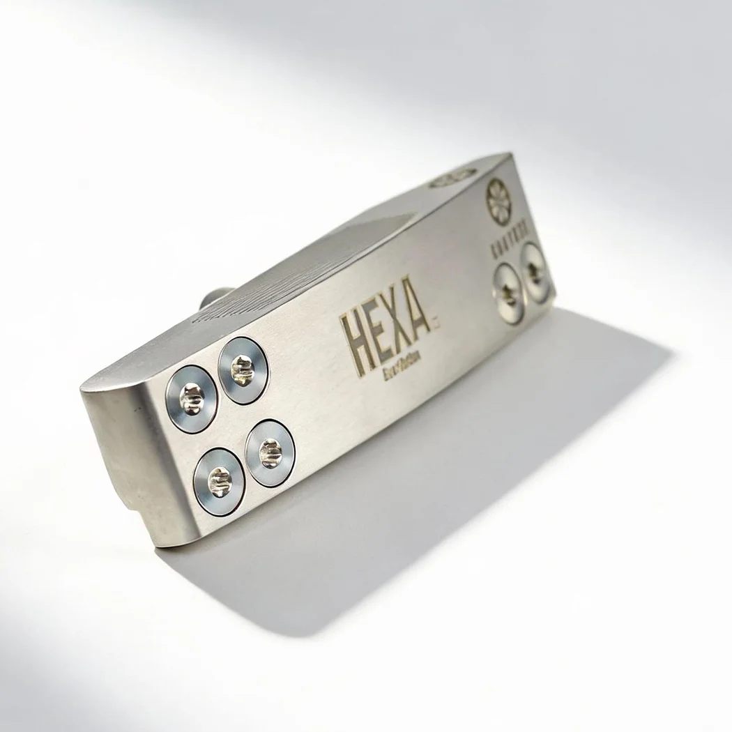 

Gs303 Stainless Steel Golf Zero Torque Putter Head | 10 Adjustable Weights (4 Tungsten-Nickel Alloy) | Free Magnetic cover