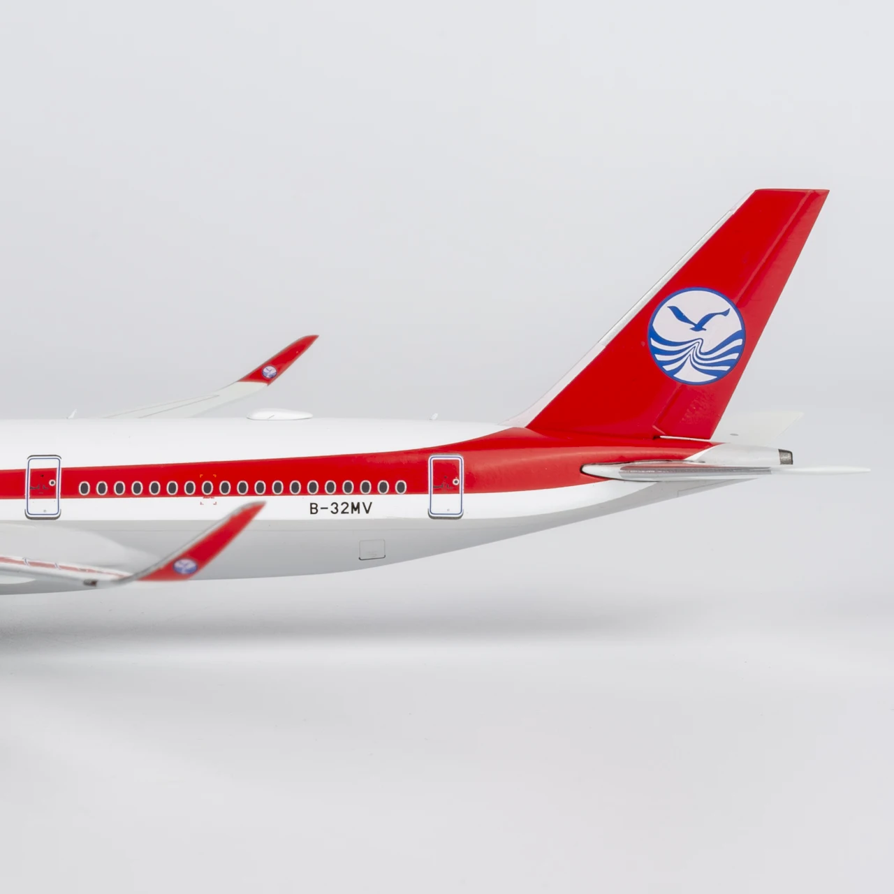 39111 Legering Collectible Vliegtuig Gift NG Model 1:400 Sichuan Airlines Airbus A350-900 Diecast Vliegtuigen Jet Model B-32MV