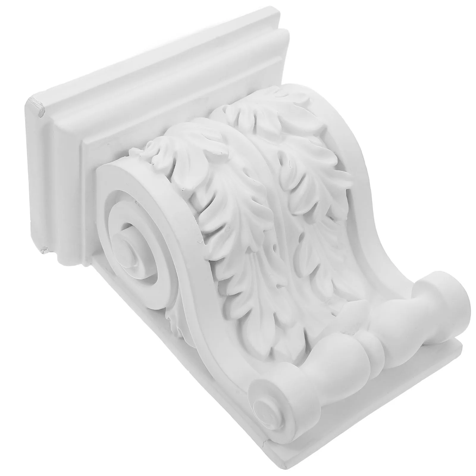 

Pu Beam Support Corbel European Style Decorative Ceiling Bracket For Kitchen Fireplace Mantel Carved Wall Shelf Mounting