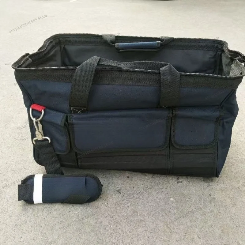For Large Capacity Toolkit Power Tool Storage Bag, Shoulder Back, Portable, Canvas Bag Wear Resistant Lined