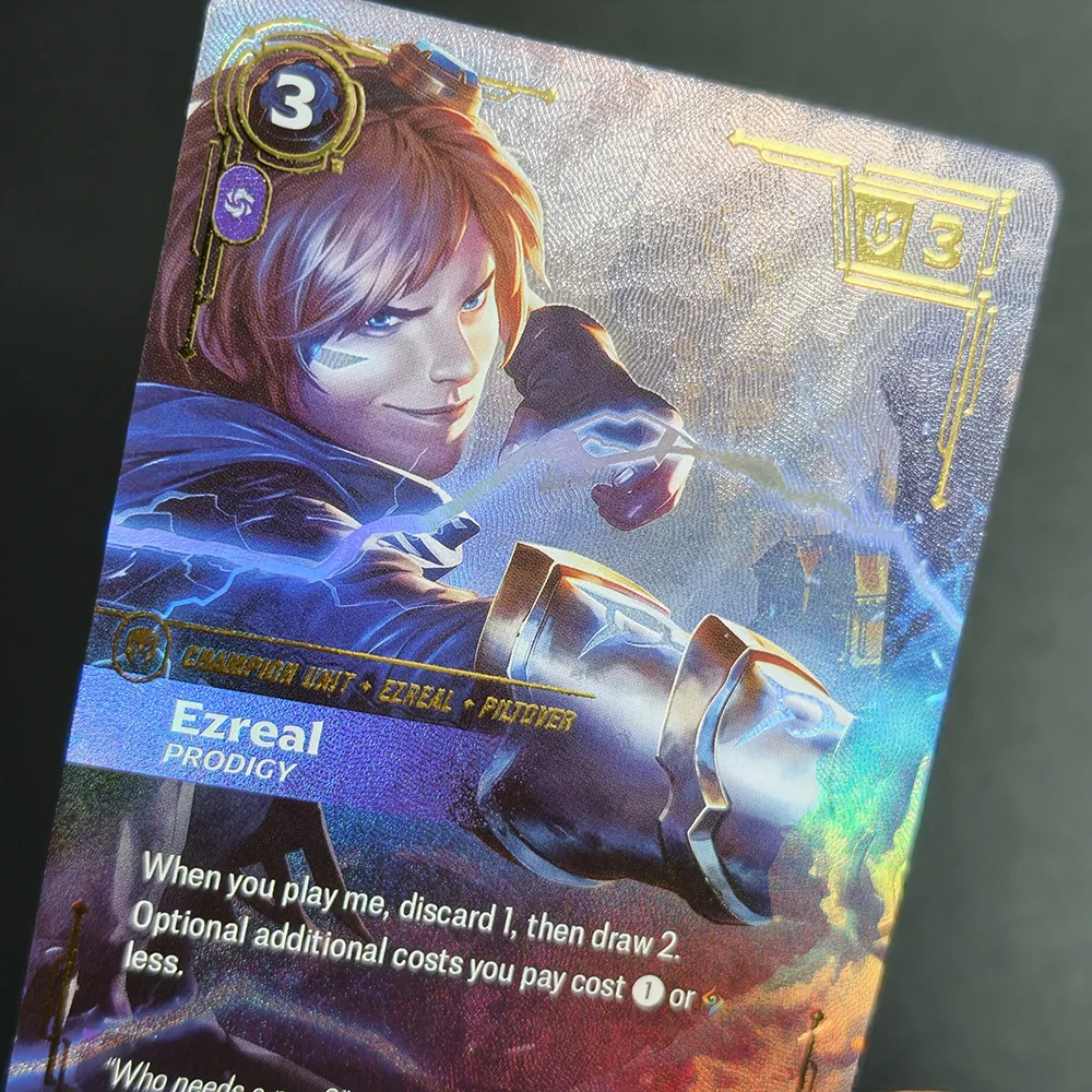 Cartão de Jogo Proxy Riftbound League of Legends Spiritforged SFD