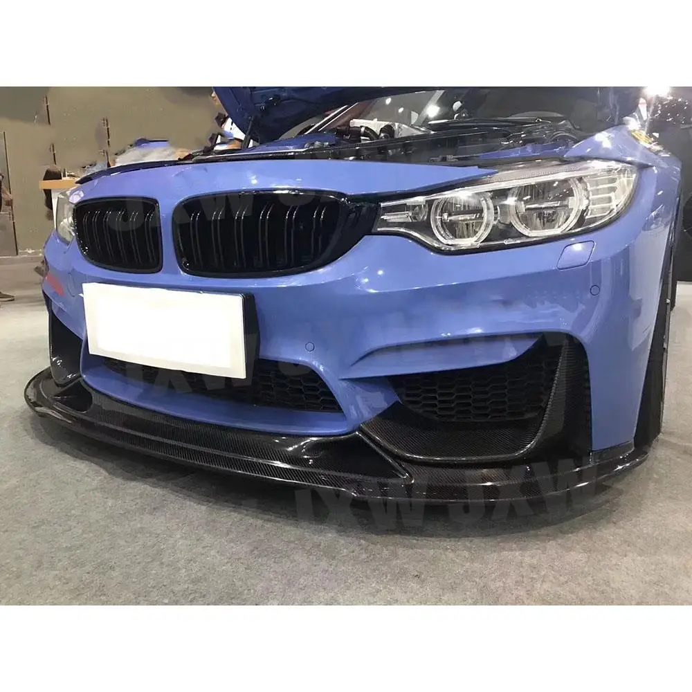 

Стильный передний спойлер из настоящего карбона для BMW M3 F80, M4 F82, F83, кабриолет, тюнинг и модификация автомобиля, 2014-2017 гг.
