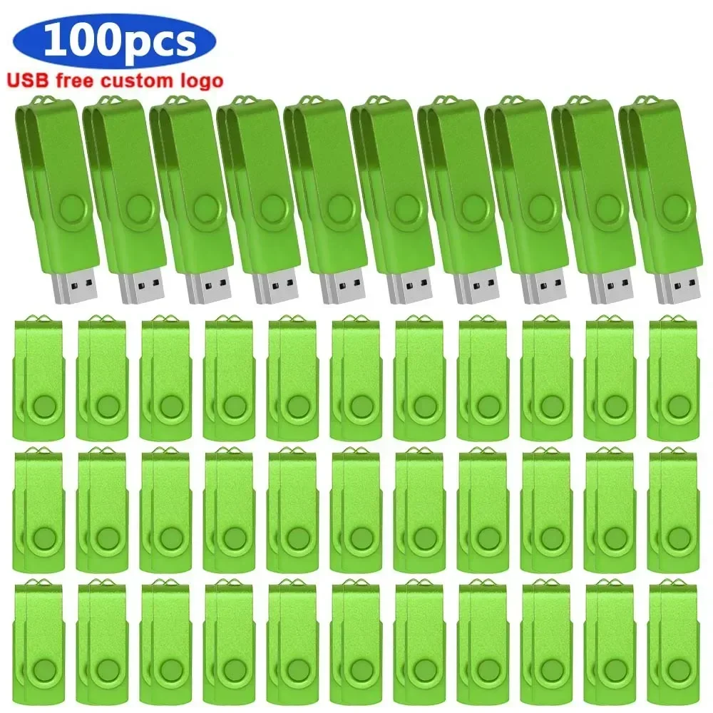 10/50/100 Stuks USB 2.0 Flash Drive Pendrive 1GB 2GB 4GB Pen Drive 8GB 16GB Geheugenstick 32GB USB Stick 64GB Flash 128MB Cadeau