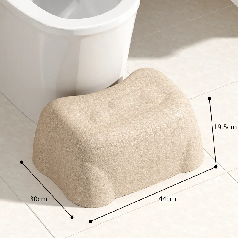 Taburete de baño multifuncional para el hogar, reposapiés plegable en forma de C, taburete doble antideslizante, banco de paso de una sola pieza