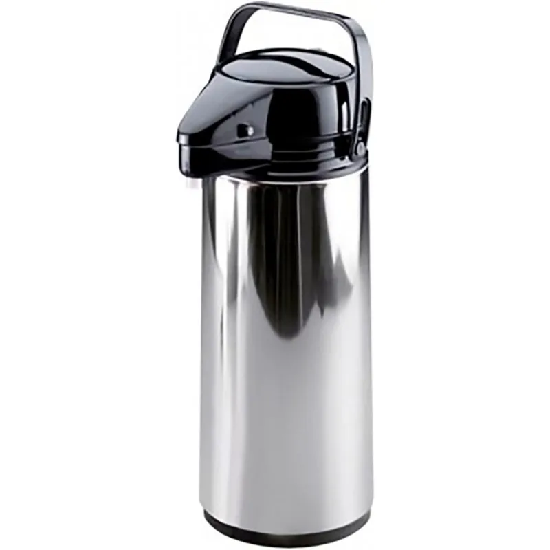 EURASIA store-stainless steel dispenser Thermo. Polypropylene head and handle, 1,9 L, 14x38x18cm