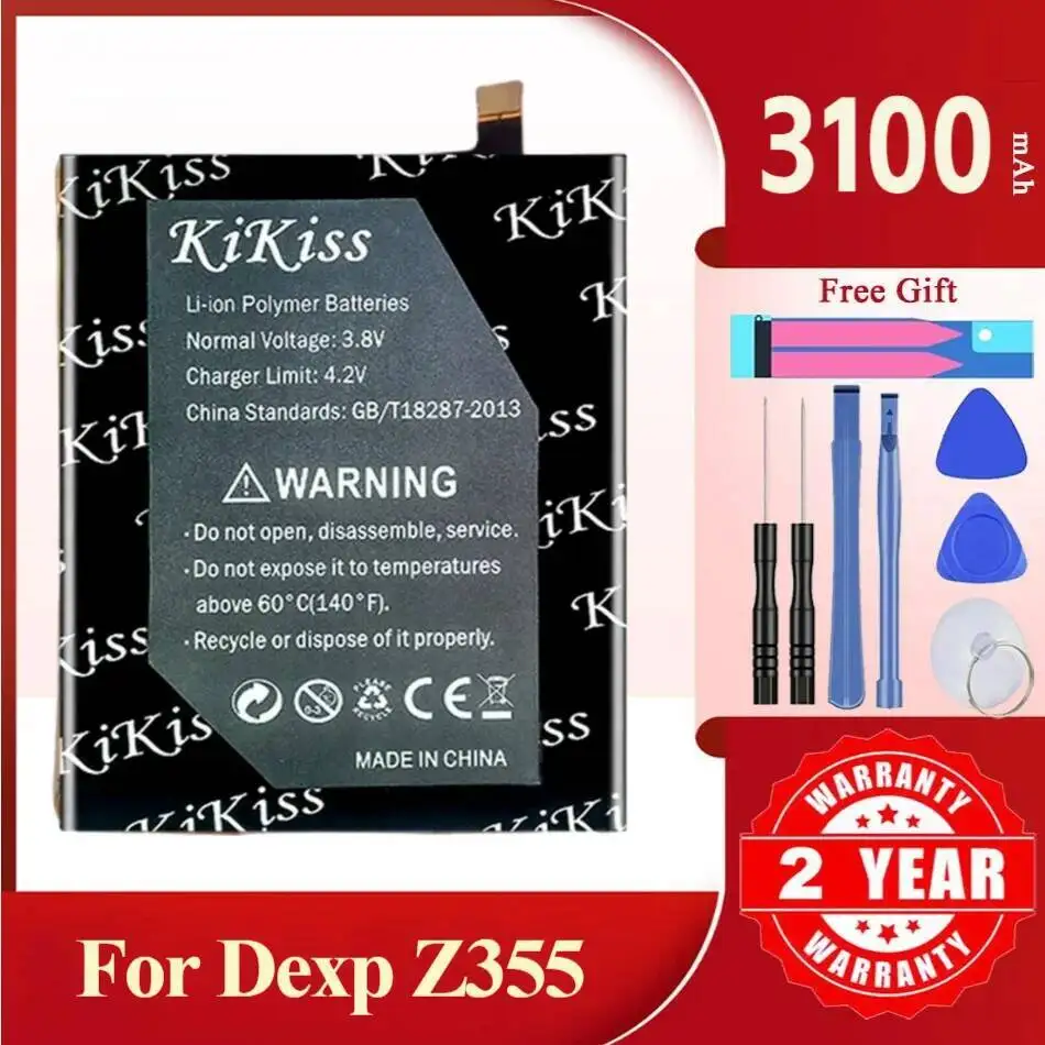 بطارية كيكيس 3100 مللي أمبير Z355 لـ DEXP