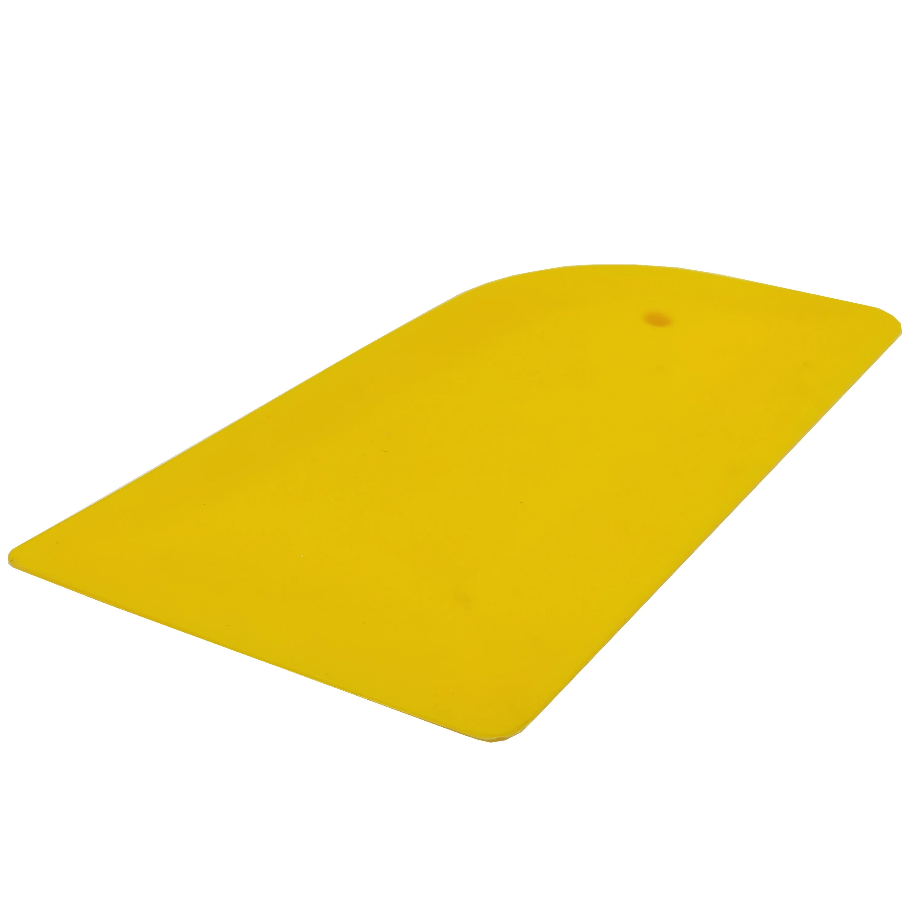 Yellow Round Corner Vinyl Sign Decal Application Squeegee Professional Pasting Plastic Car Wrap Decals Removal Tools A71