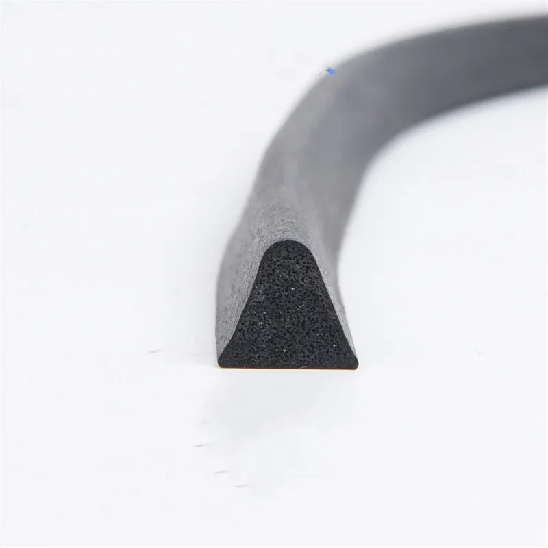 5M triangle soft strip waterproof dustproof rubber anti-collision sponge foam bar soundproof strip equipment sealing strip