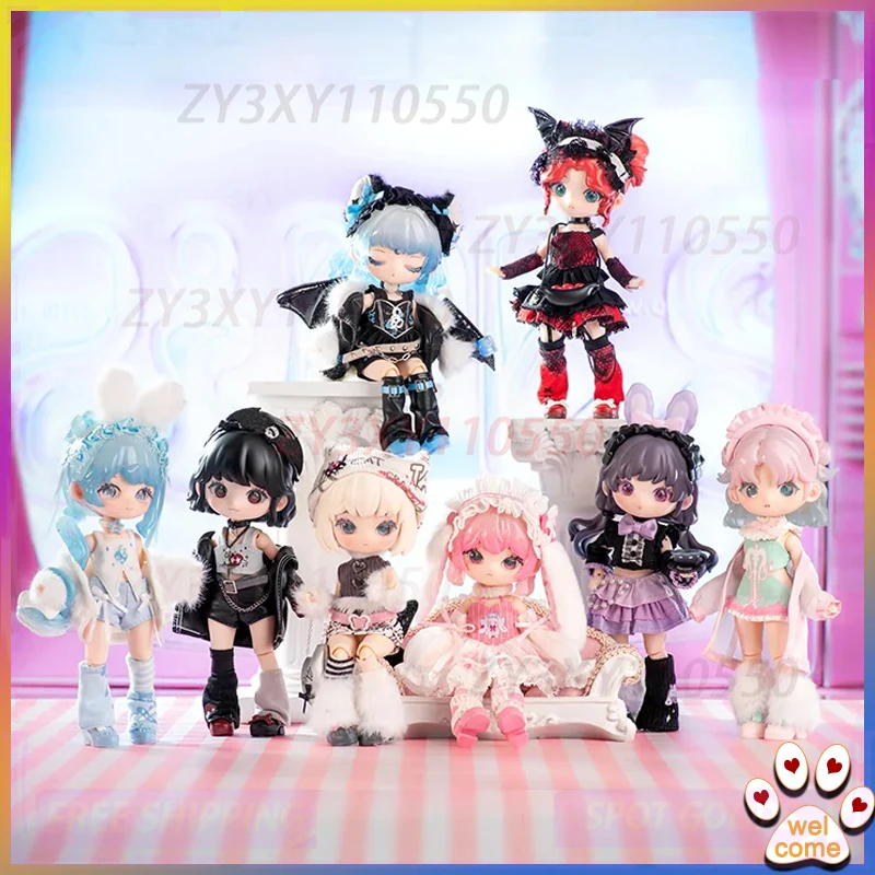 

Новый Lilolo 2,5 Binary Sweetheart Series слепая коробка Bjd может двигаться мне, чтобы играть с настольными украшениями, игрушки, праздничные подарки