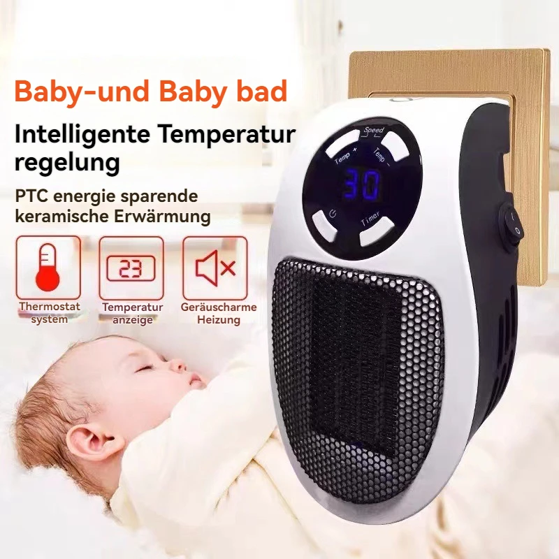 Mini calentador - Calentador de escritorio portátil para uso multifuncional de oficina y hogar