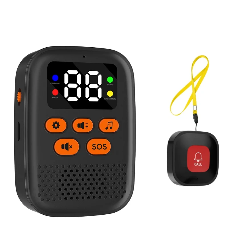 SOS montre soignant téléavertisseur sans fil bouton d'appel médical Surveillance personnes âgées ala