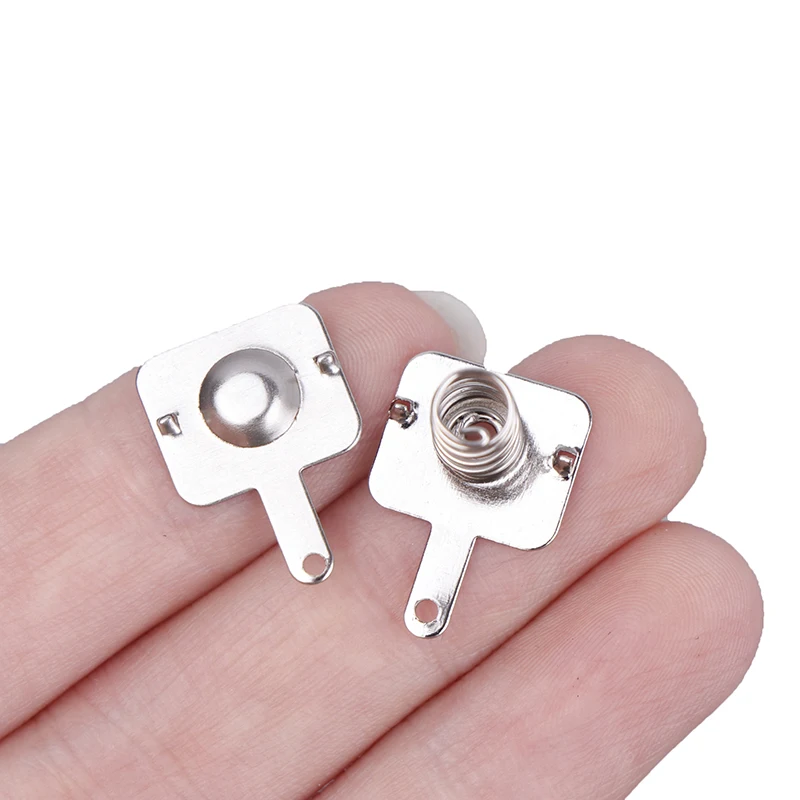 【Peace】20PCS DIY Accessories 18650 Battery Sheet Spring Contact Sheet Battery Box Positive And Negative Single Bipolar