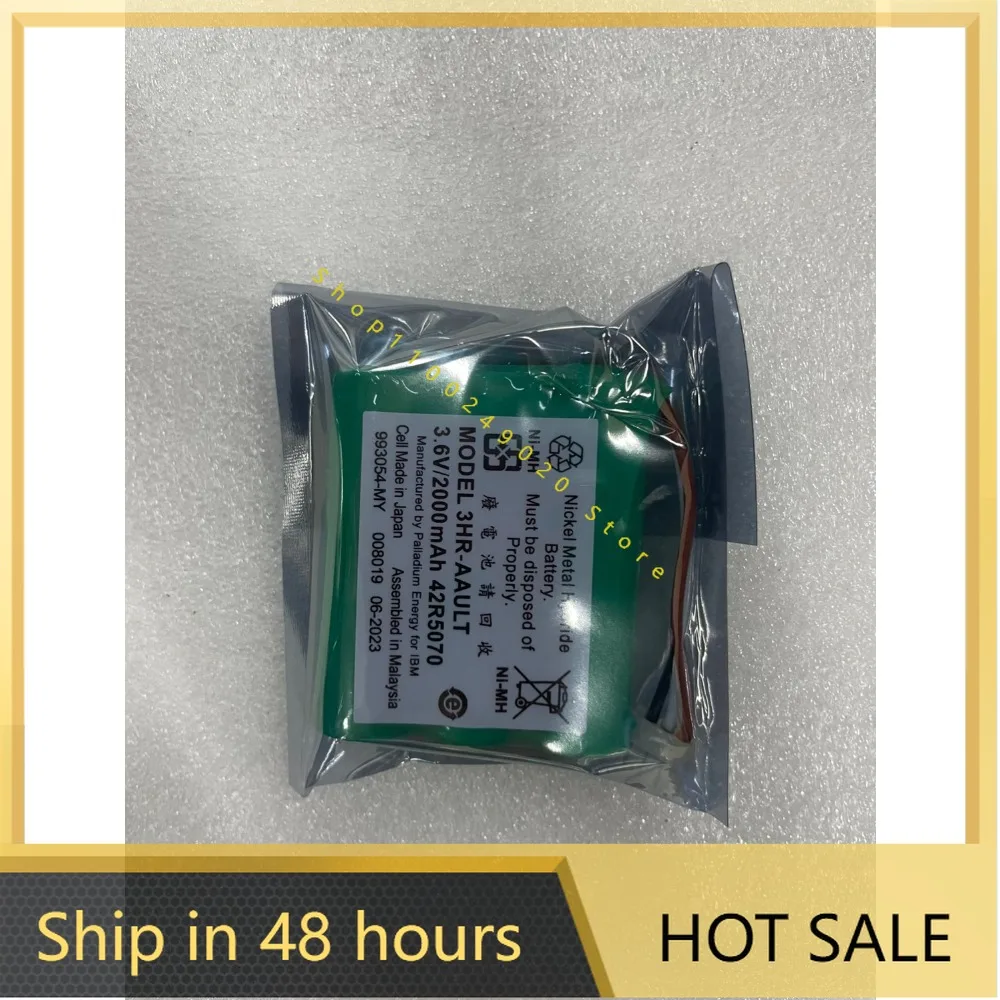 

2025 Высококачественные аккумуляторы для 44L0313 42R5070 42R5069 22R2717 IBM BladeCenter HS21 3HR-AAULT 3,6 В 2000 мАч аккумулятор