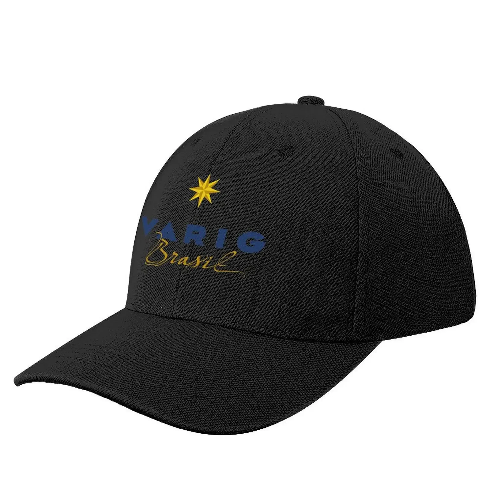 Varig Brasil Avia?ao Aiport Aviation Airplanes Baseball Cap cute Big Size Hat Female Men's